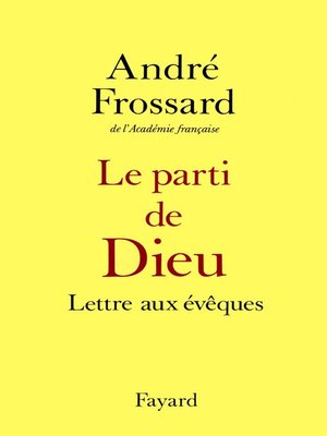 cover image of Le Parti de Dieu